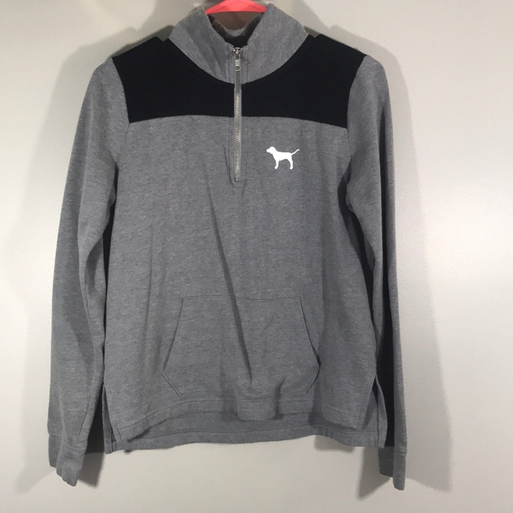 “PINK” pull over jacket